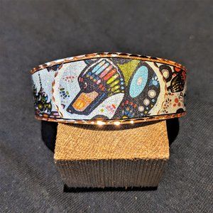 Stunning Native Indigenous Canada Copper Bracelet Bangle Spirit Bear